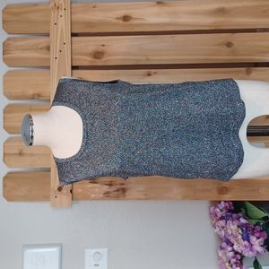 Jones New York Metallic Tank Top